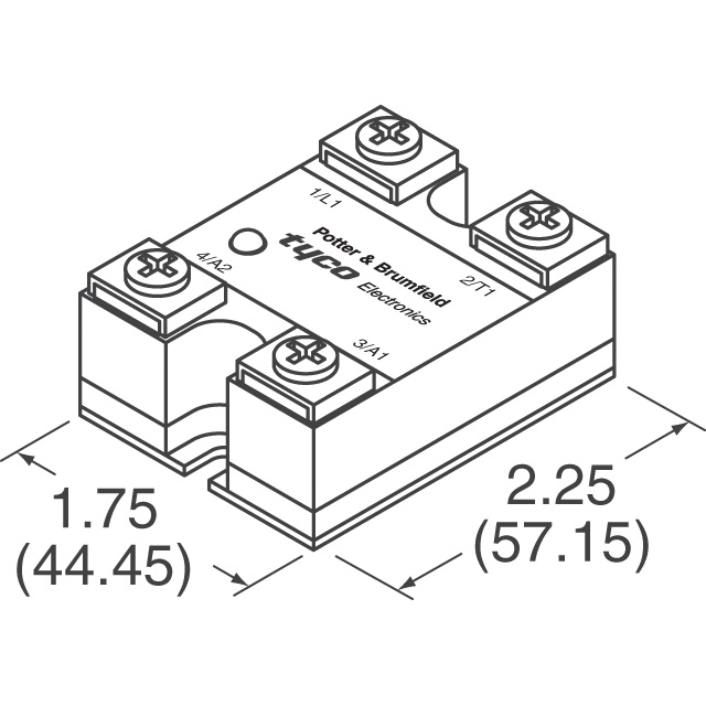 SSRT-240D10 TE Connectivity Potter & Brumfield Relays  Solid State Relays